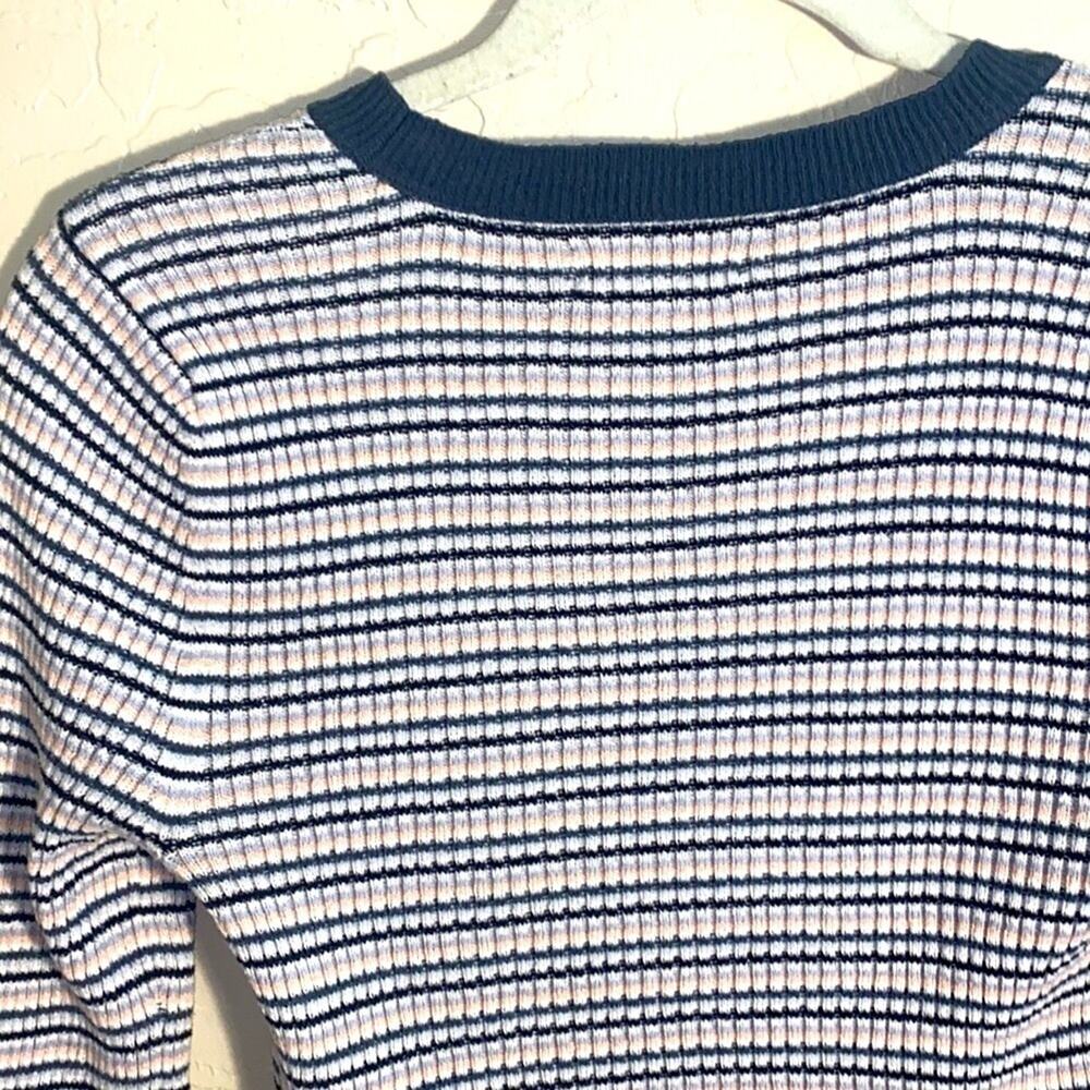 American eagle ribbed striped long sleeve shirt - Picture 5 of 6